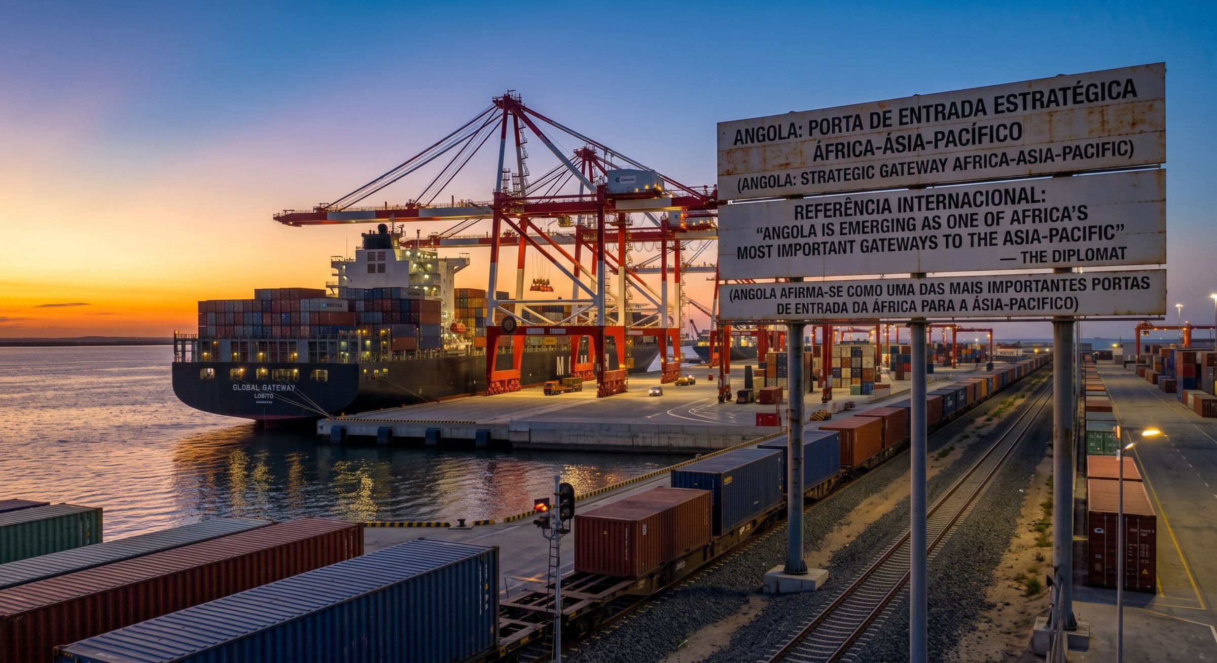 Angola ganha importância como ponte estratégica entre África e os mercados da Ásia-Pacífico