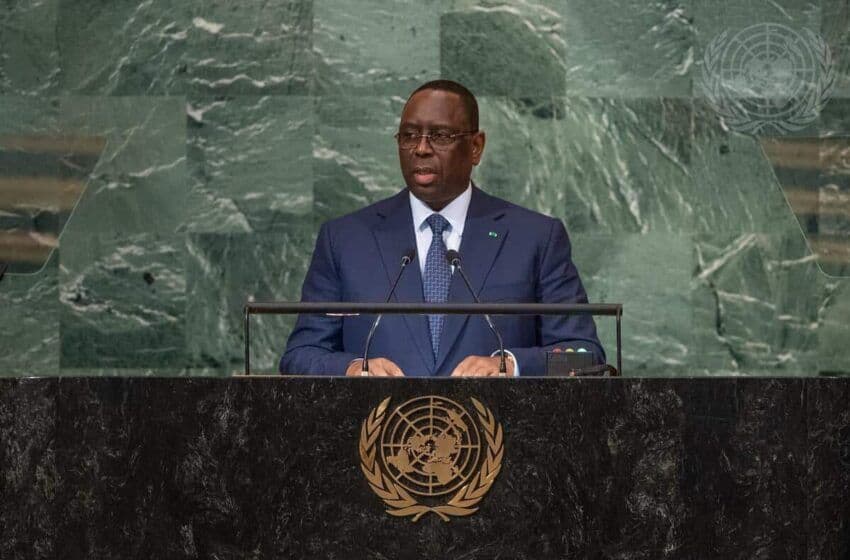 Senegal anuncia apoio a candidatura de Macky Sall a Secretário-Geral da ONU